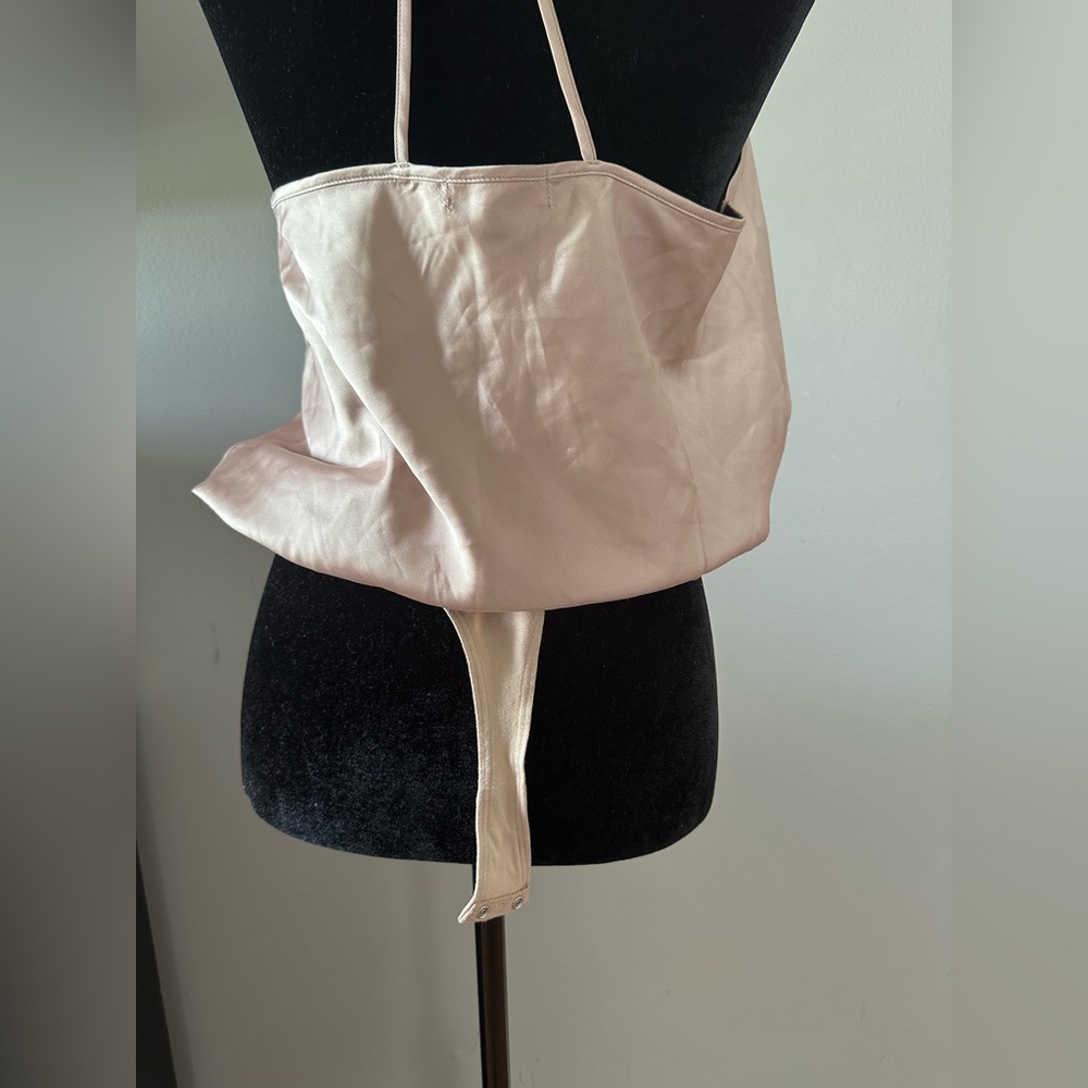 Pleione Tan Gold Cowl Neck Camisole - Picture 4 of 10